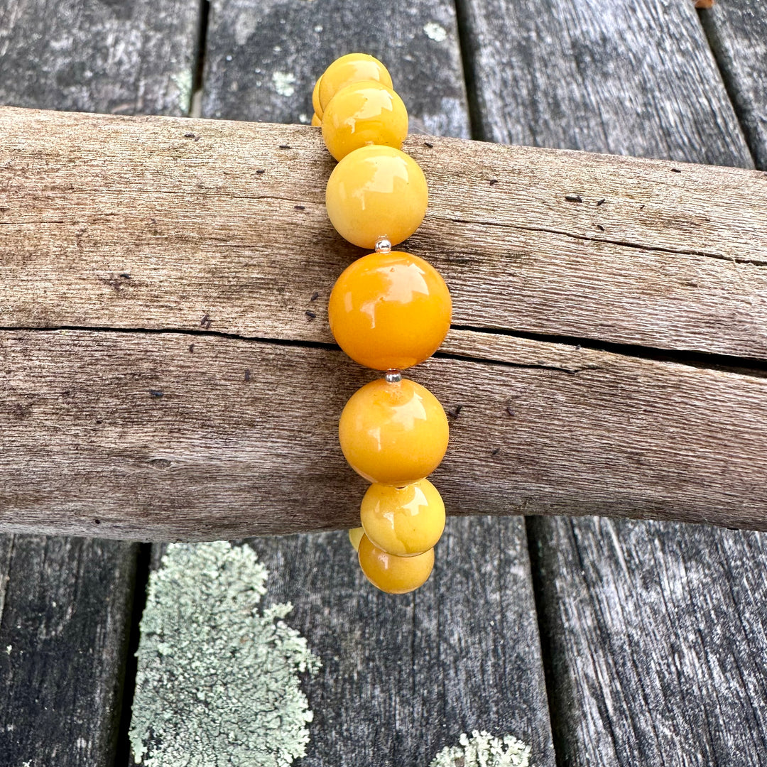 Butterscotch Amber bracelet