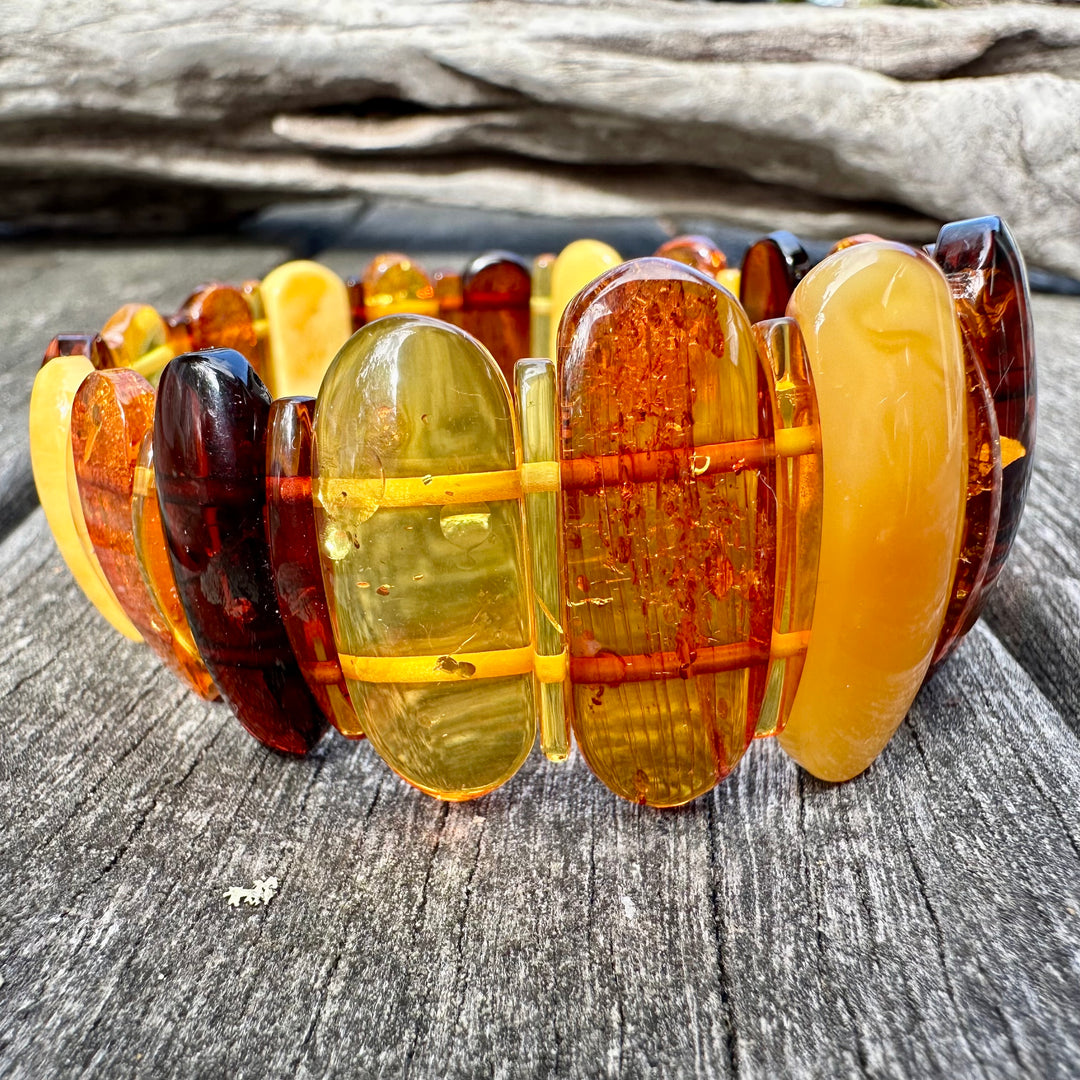 Small baltic amber cuff