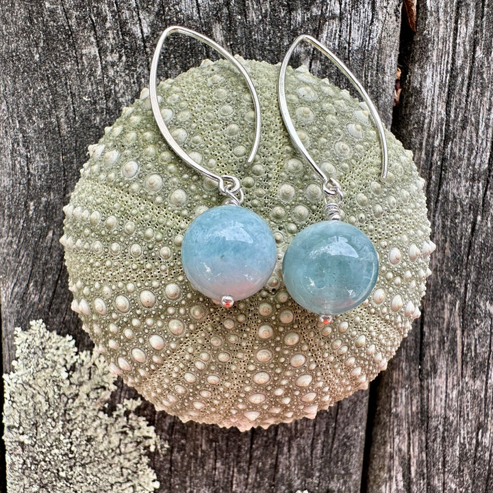 Aquamarine earrings