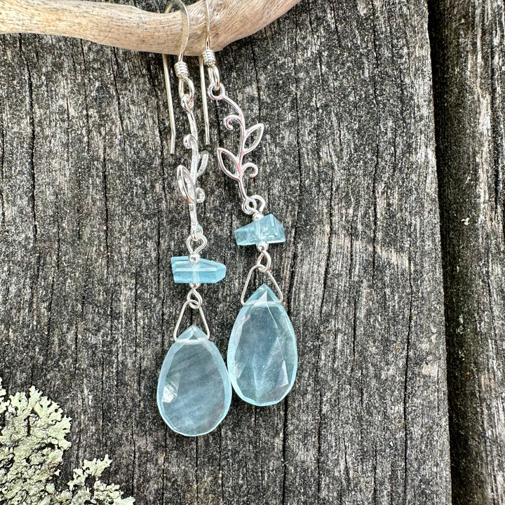 Aquamarine earrings