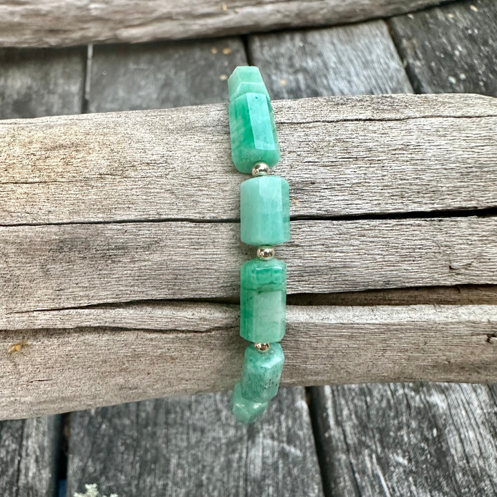 Brazilian emerald bracelet