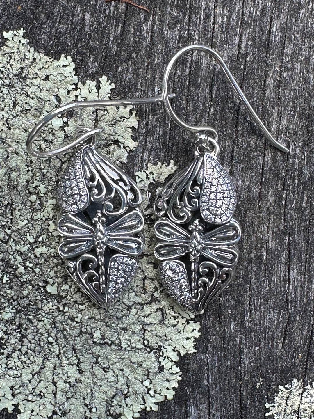 Dragonfly earrings