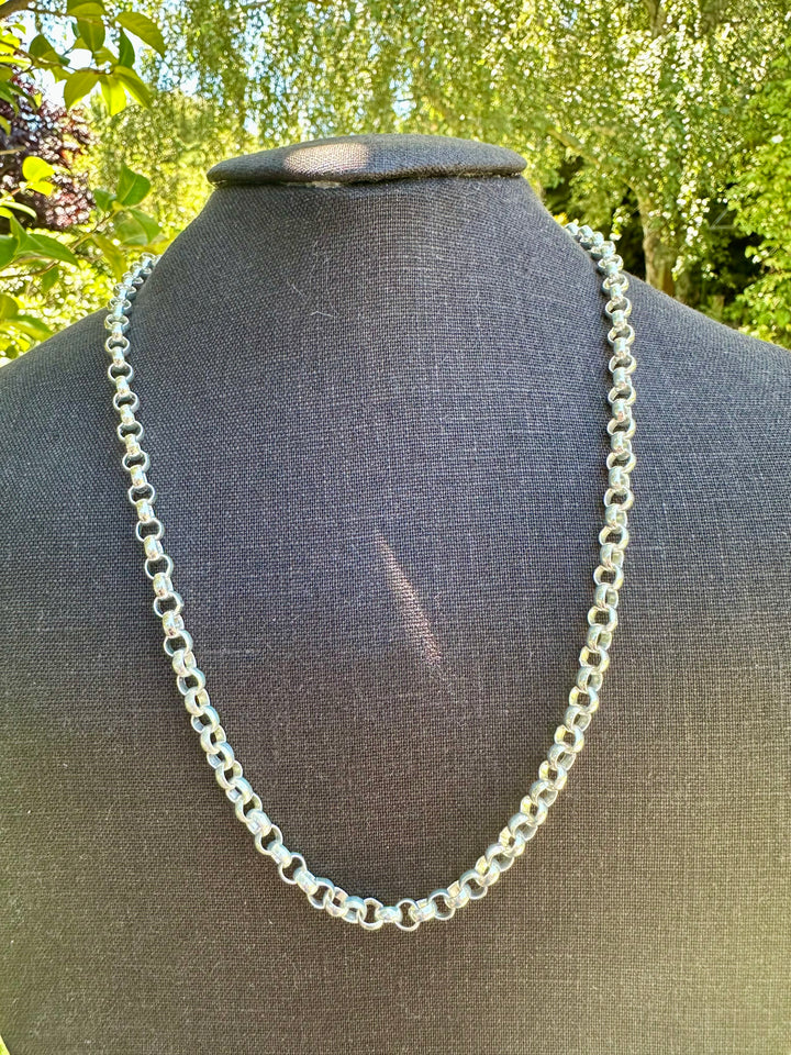 20.5 inch  heavy rolo chain necklace