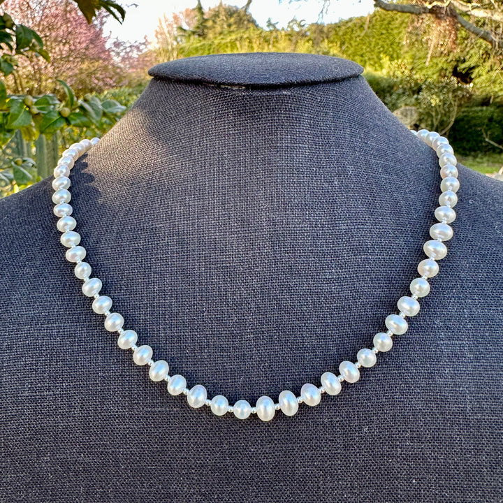 Freshwater pearl necklace