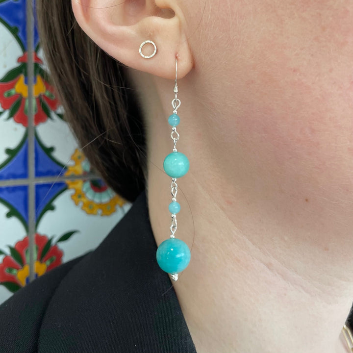 Amazonite earrings