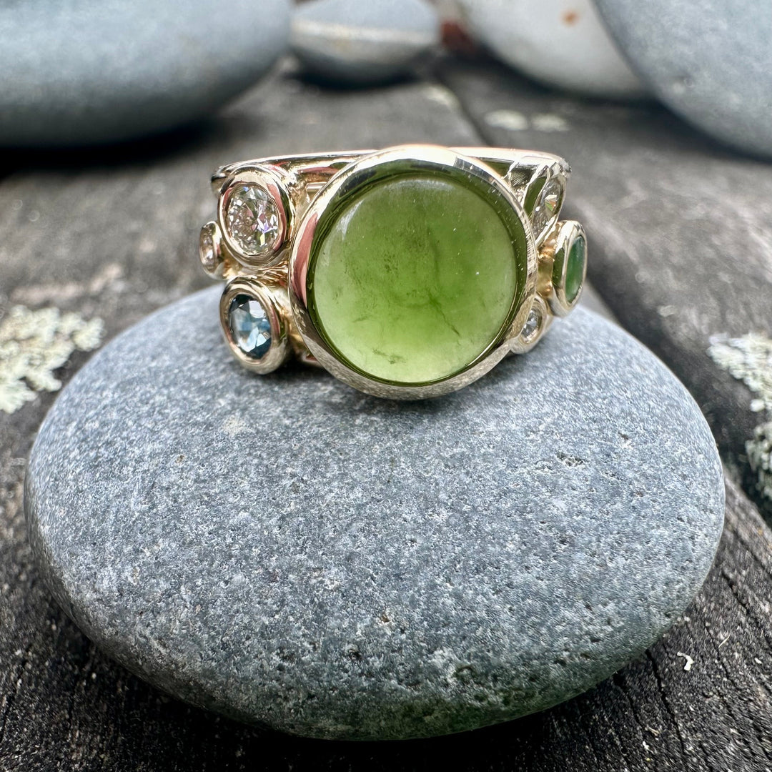 Sky full of stars pounamu ring