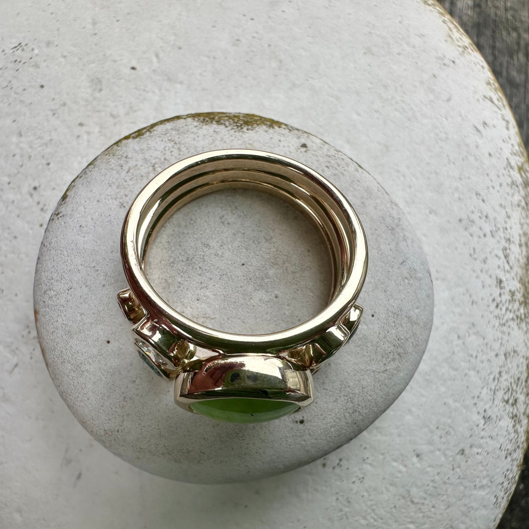 Sky full of stars pounamu ring