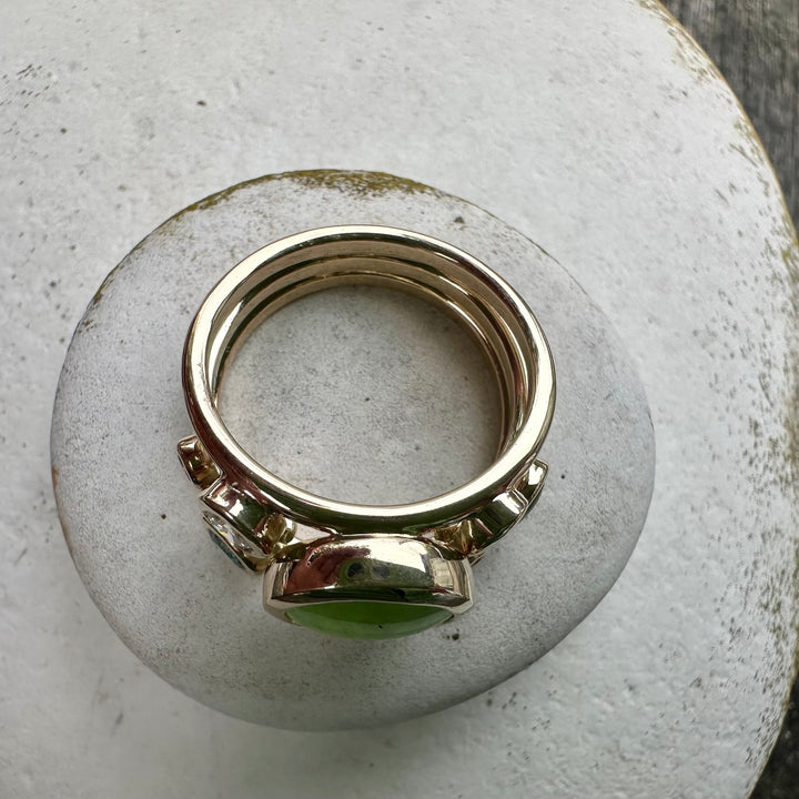 Sky full of stars pounamu ring