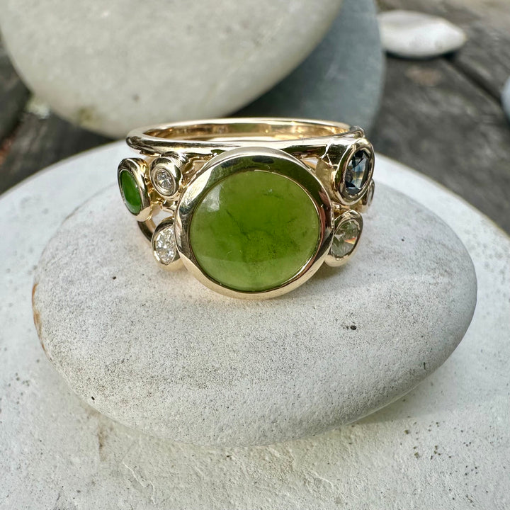 Sky full of stars pounamu ring
