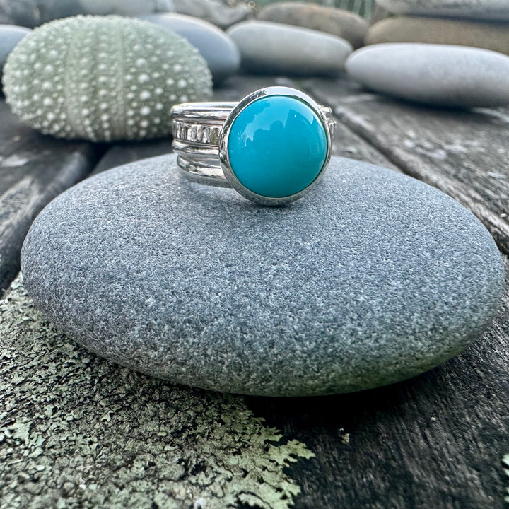 Sleeping beauty turquoise UNITY ring