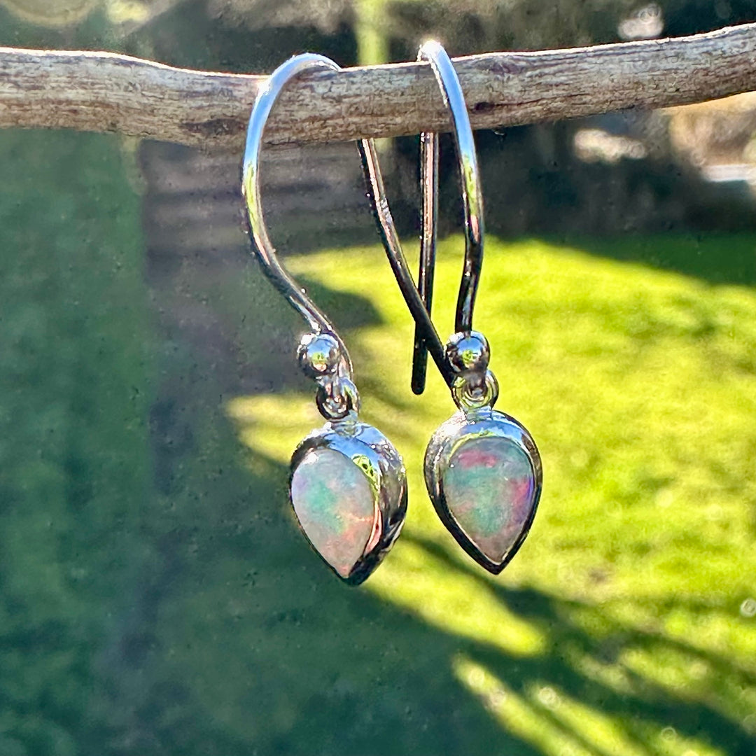 .58ct Australian crystal opal drops