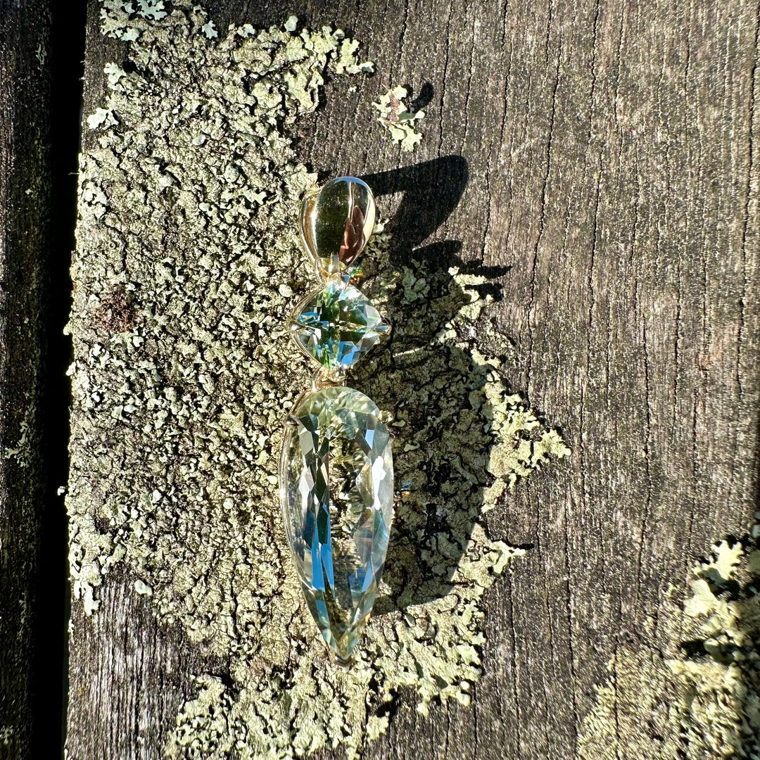 Prasiolite pendant