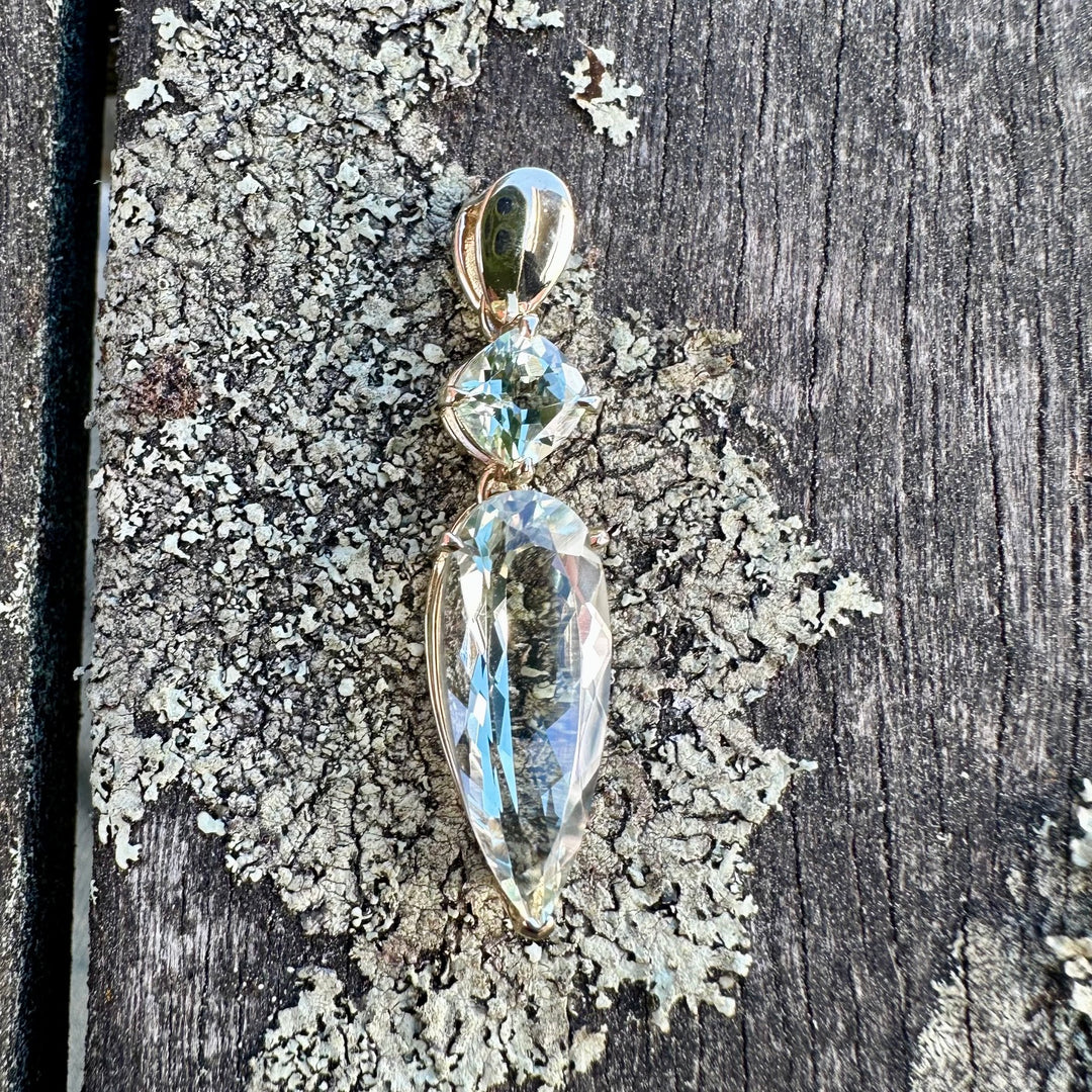 Prasiolite pendant