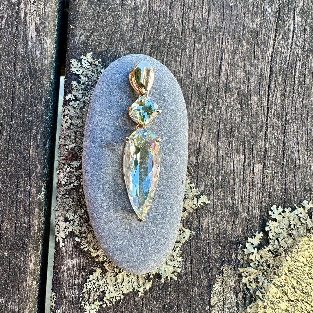 Prasiolite pendant