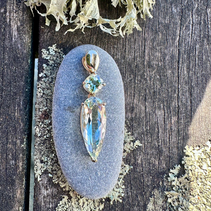 Prasiolite pendant