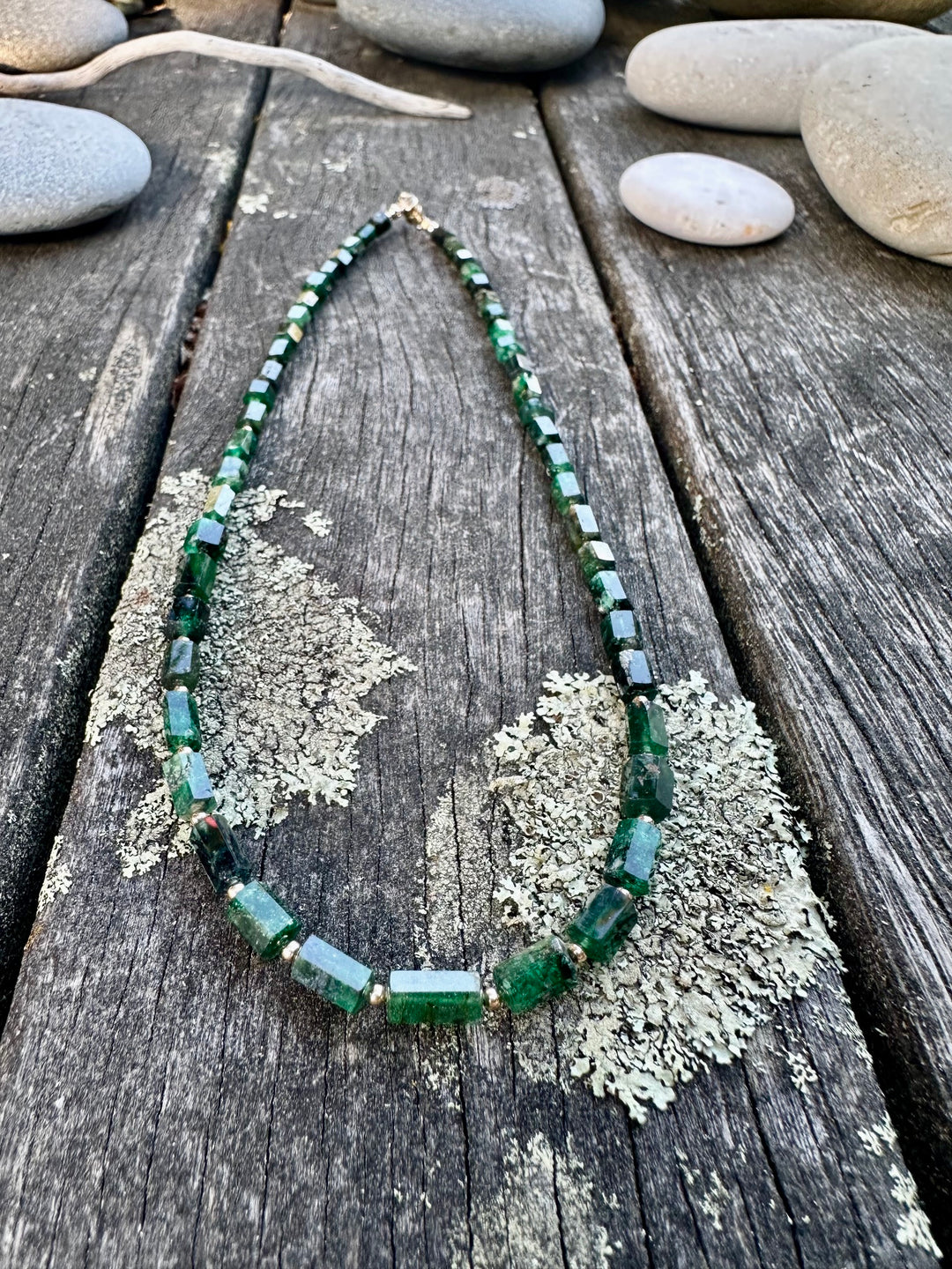 brazilian emerald necklace