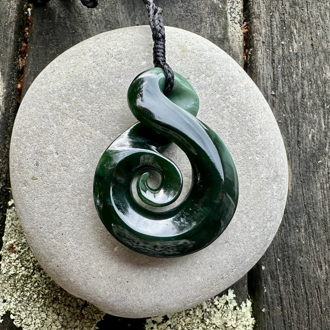 Large Marsden flower rau kumara koru