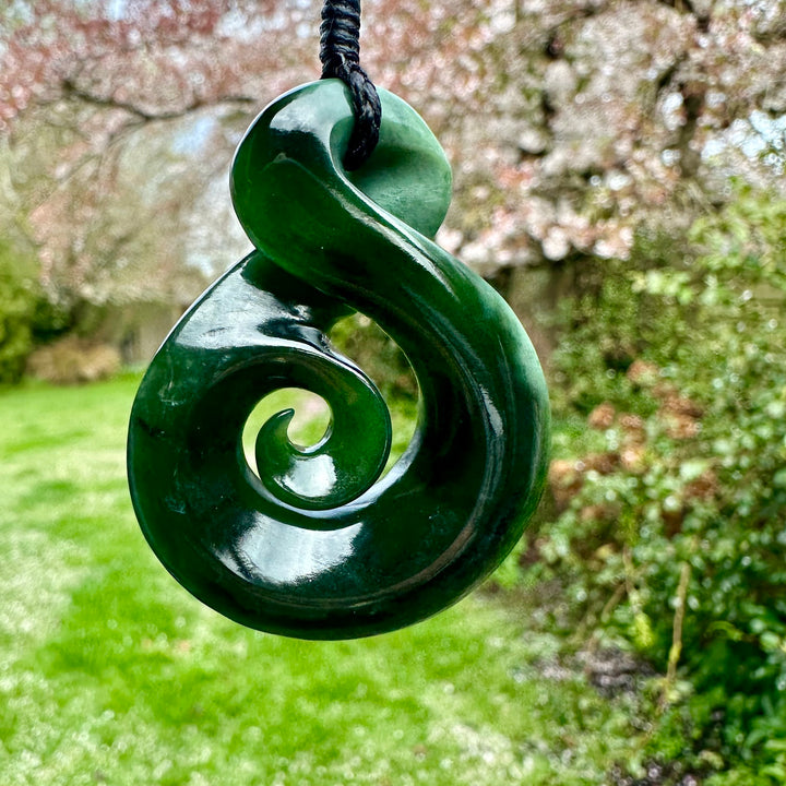 Large Marsden flower rau kumara koru