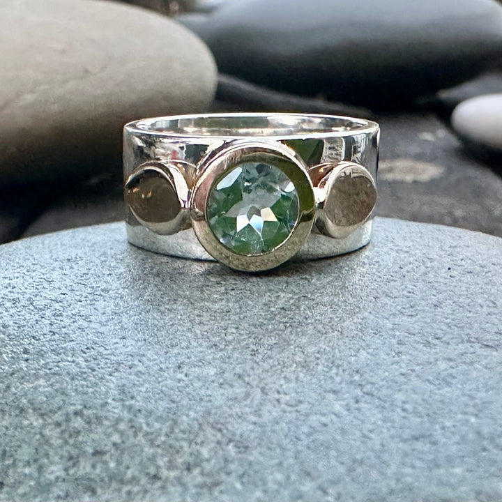 aquamarine Amore ring