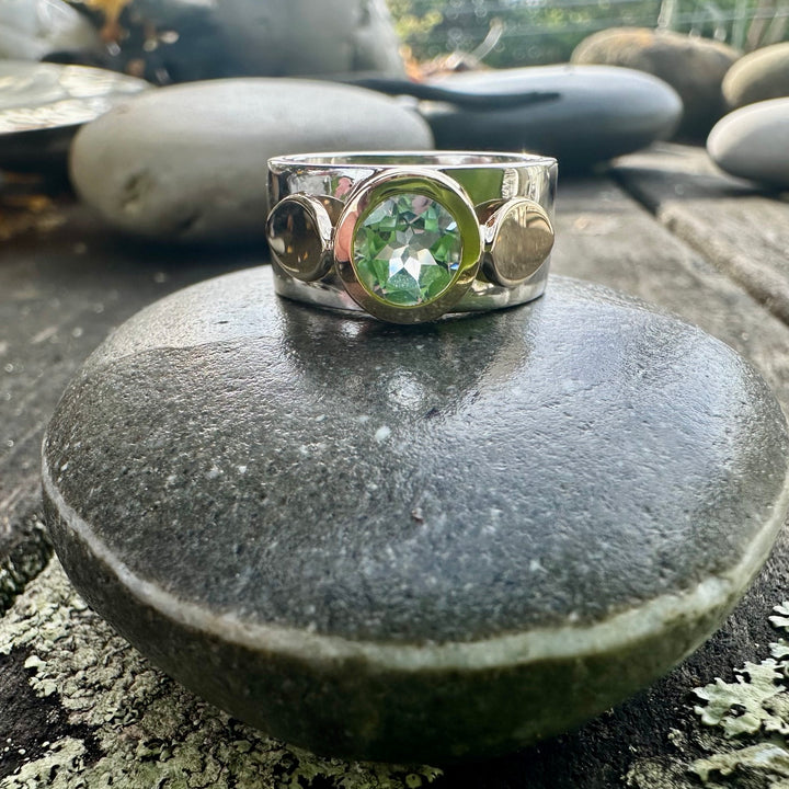 aquamarine Amore ring