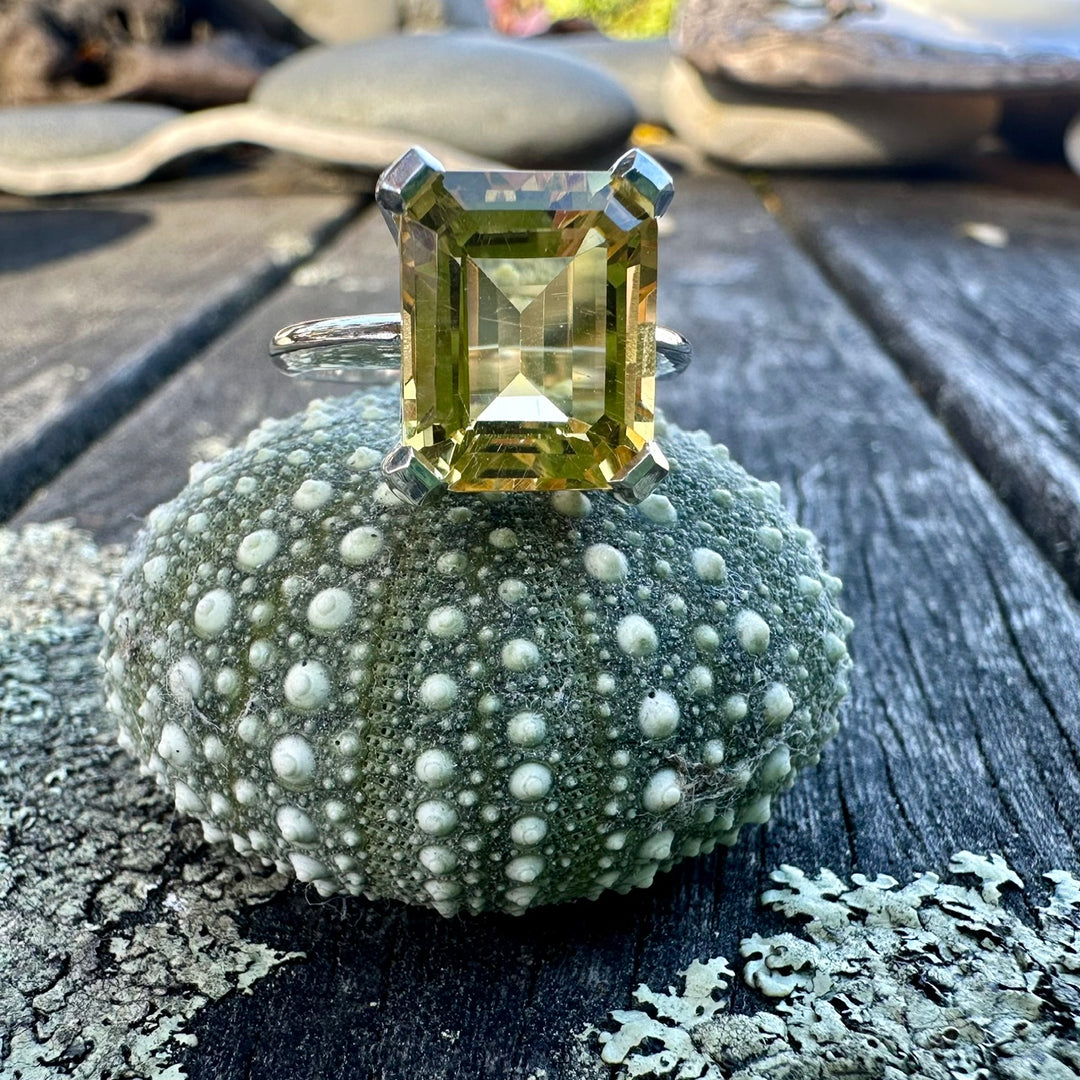 Citrine Ouruhia ring
