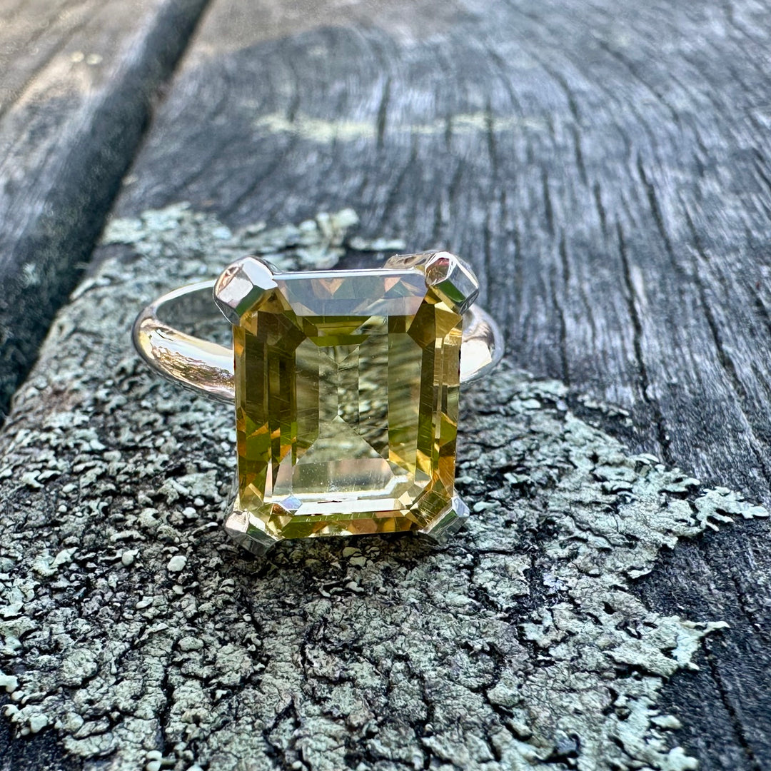 Citrine Ouruhia ring