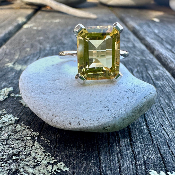 Citrine Ouruhia ring