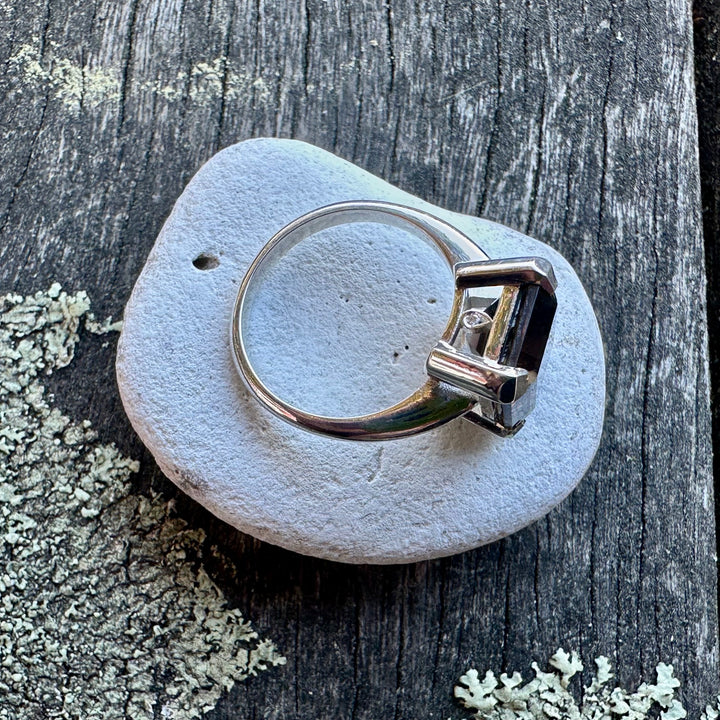 Smoky Quartz Ouruhia ring
