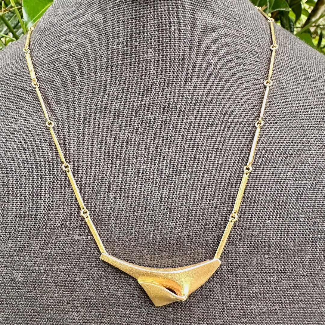 Vintage 14 carat yellow gold Lapponia