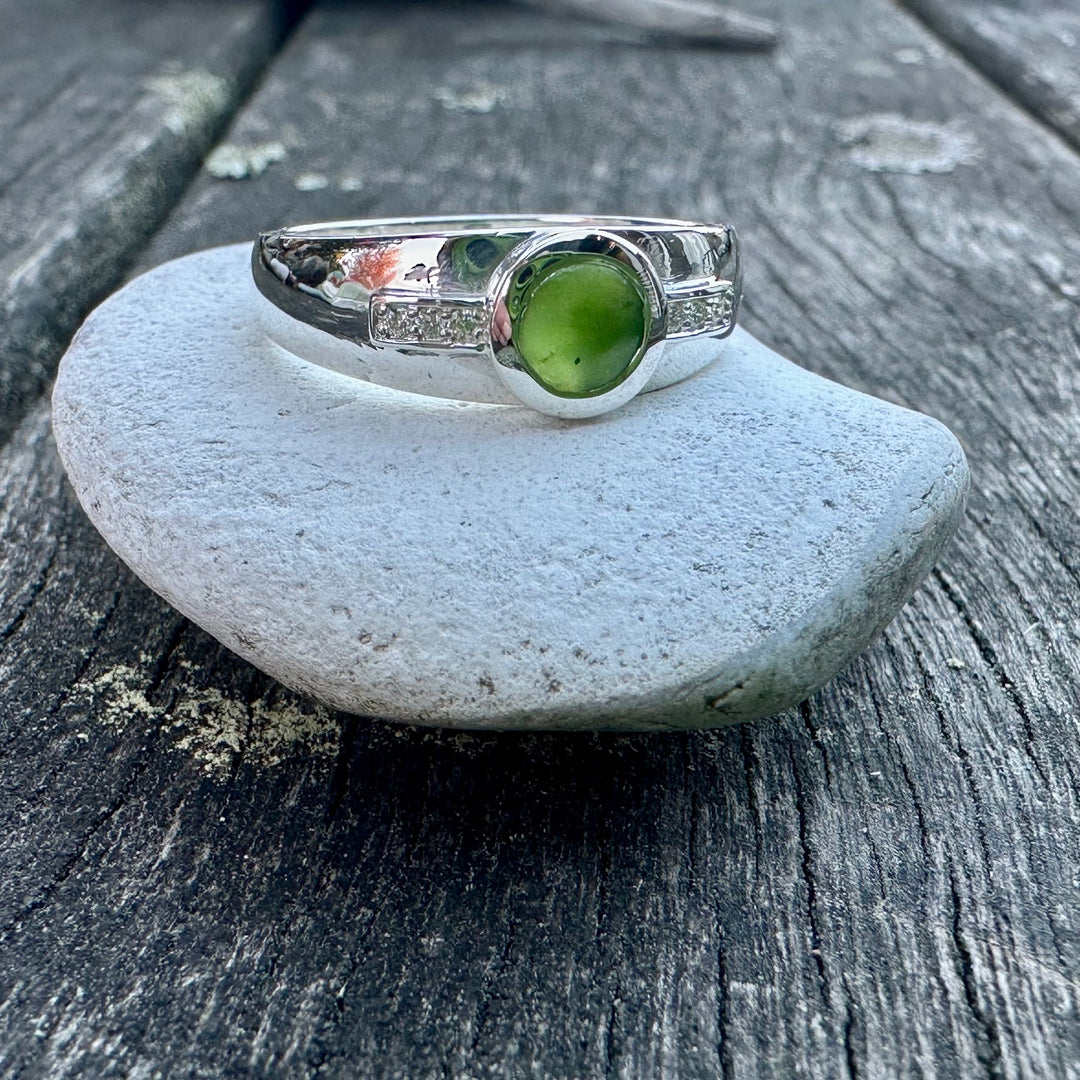 Kereru ring in sterling silver