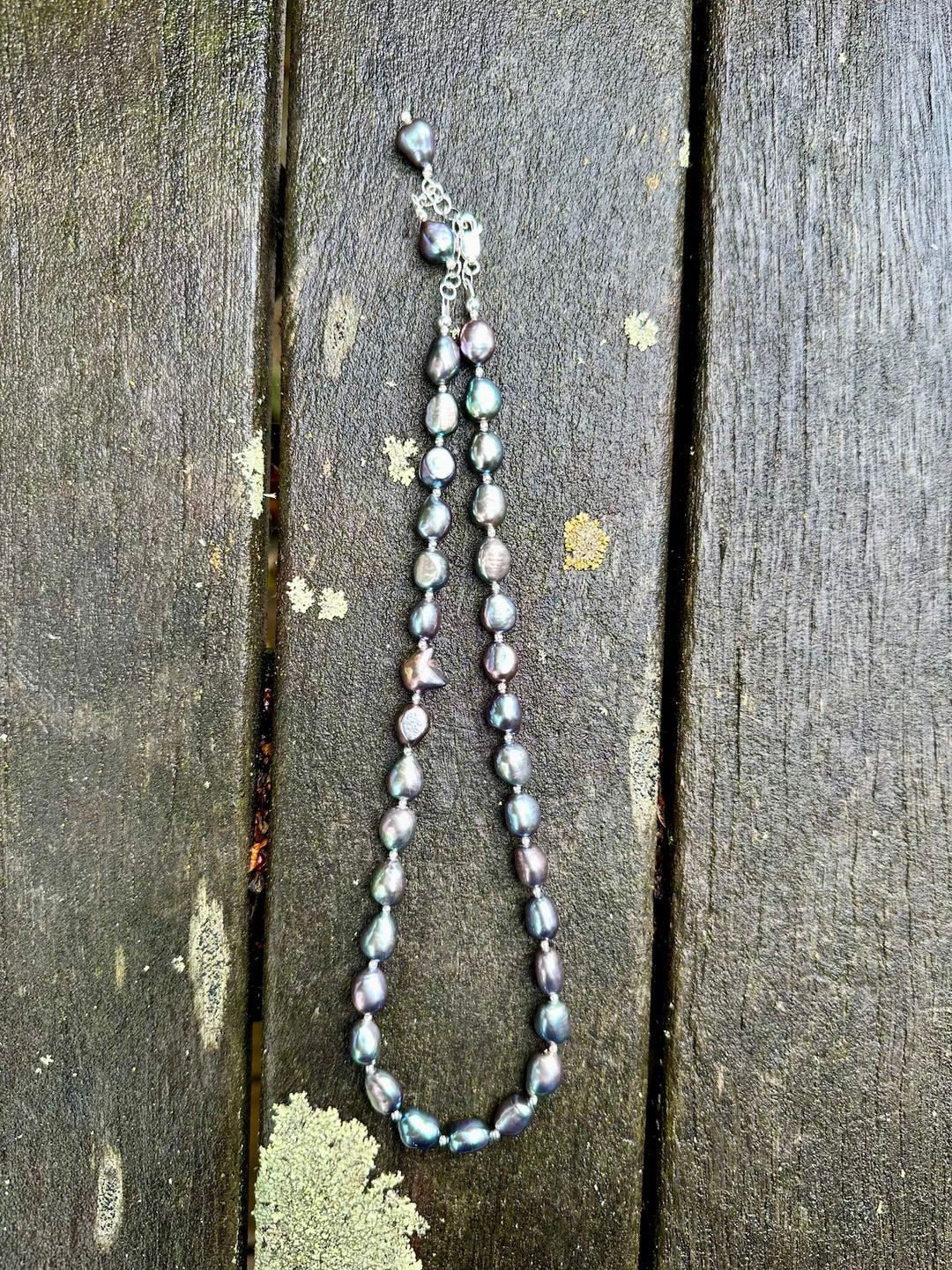 Peacock Freshwater Pearl Necklace