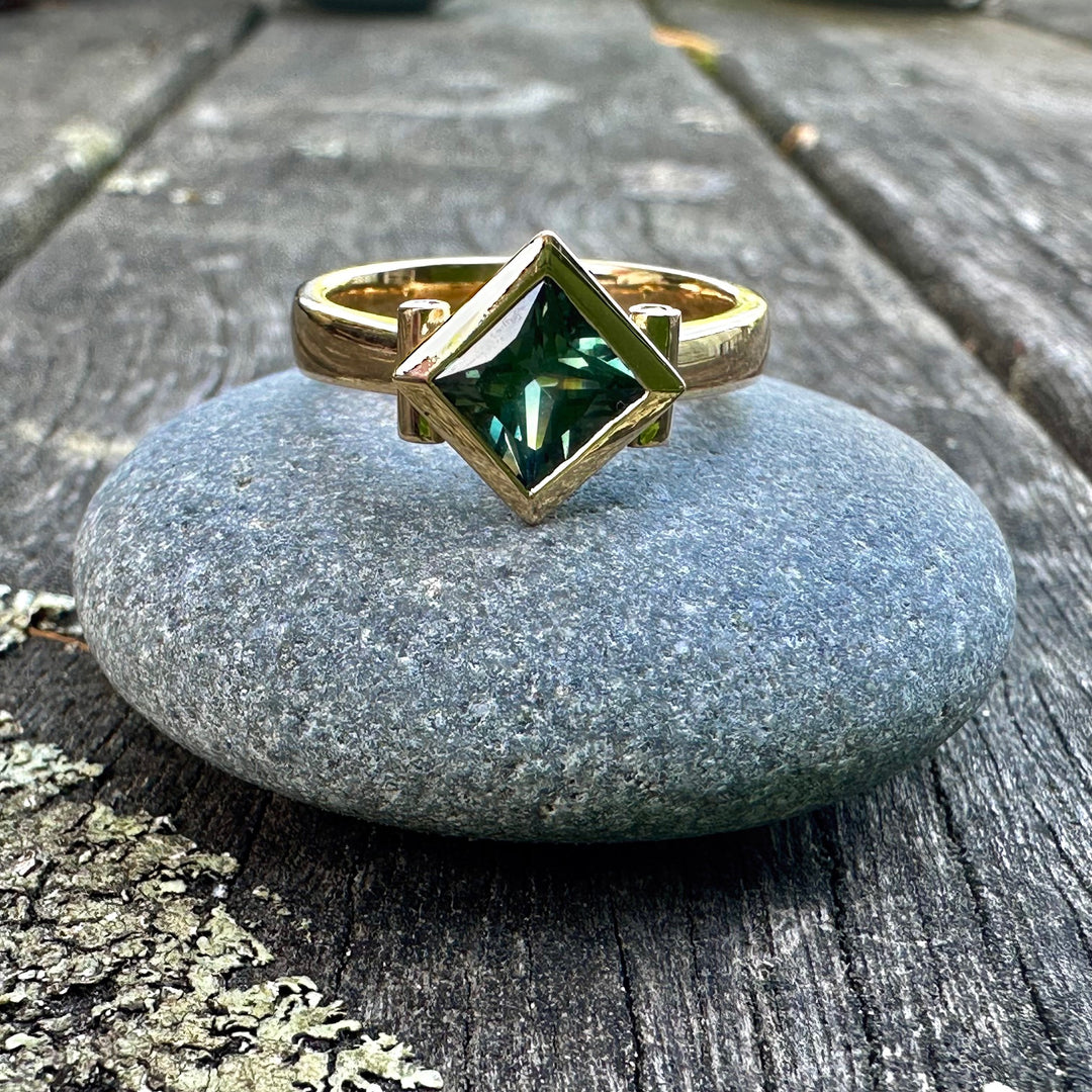 Australian sapphire  ring