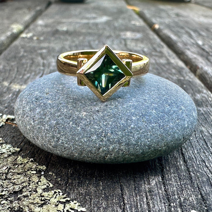 Australian sapphire  ring