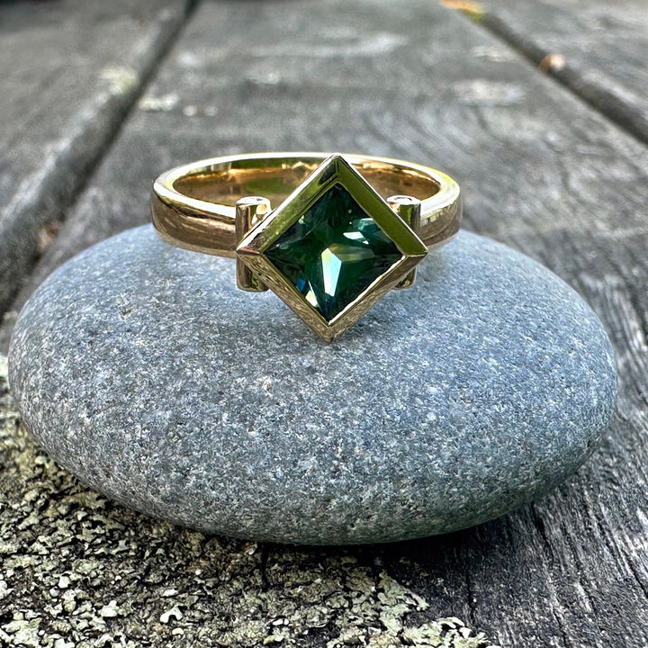 Australian sapphire  ring