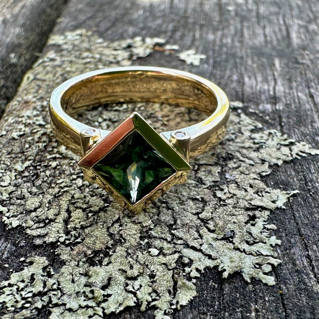 Australian sapphire  ring