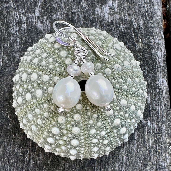 small freshwater pearl earrings