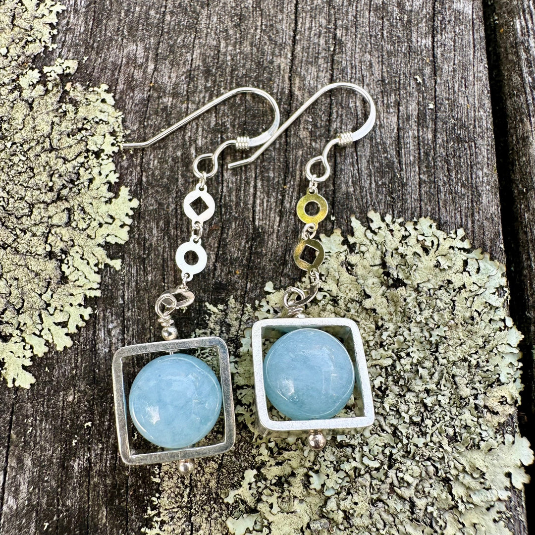 aquamarine earrings