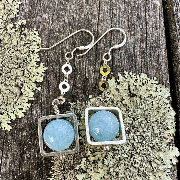aquamarine earrings