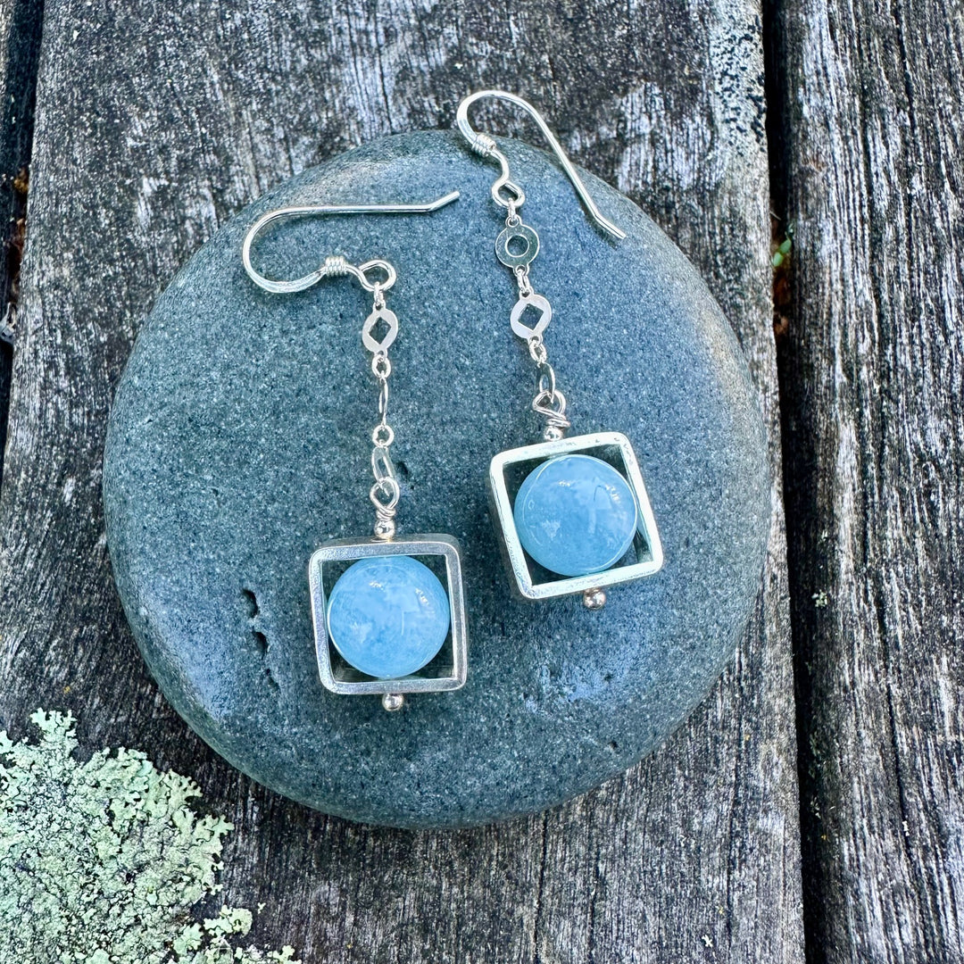 aquamarine earrings