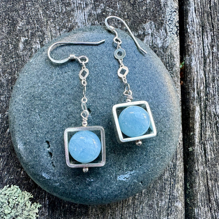 aquamarine earrings