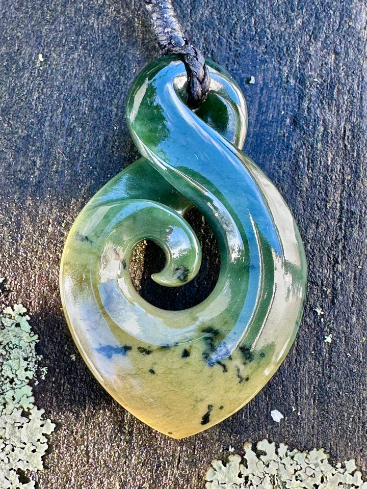 Medium marsden flower rau kumara koru