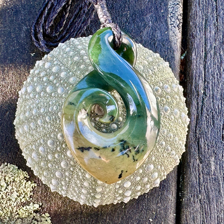 Medium marsden flower rau kumara koru