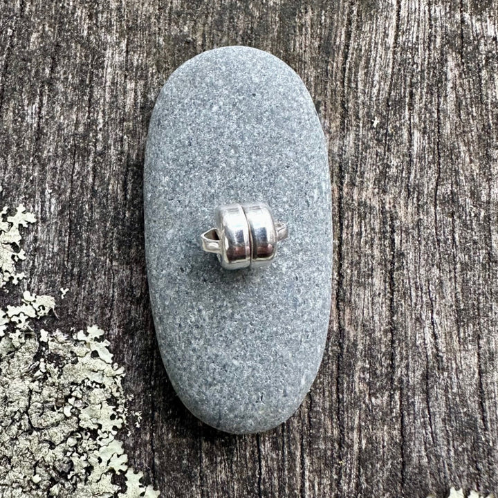 small sterling silver magnetic clasp