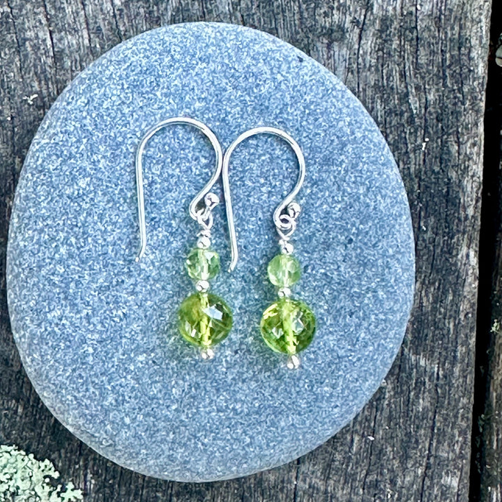 Peridot earrings
