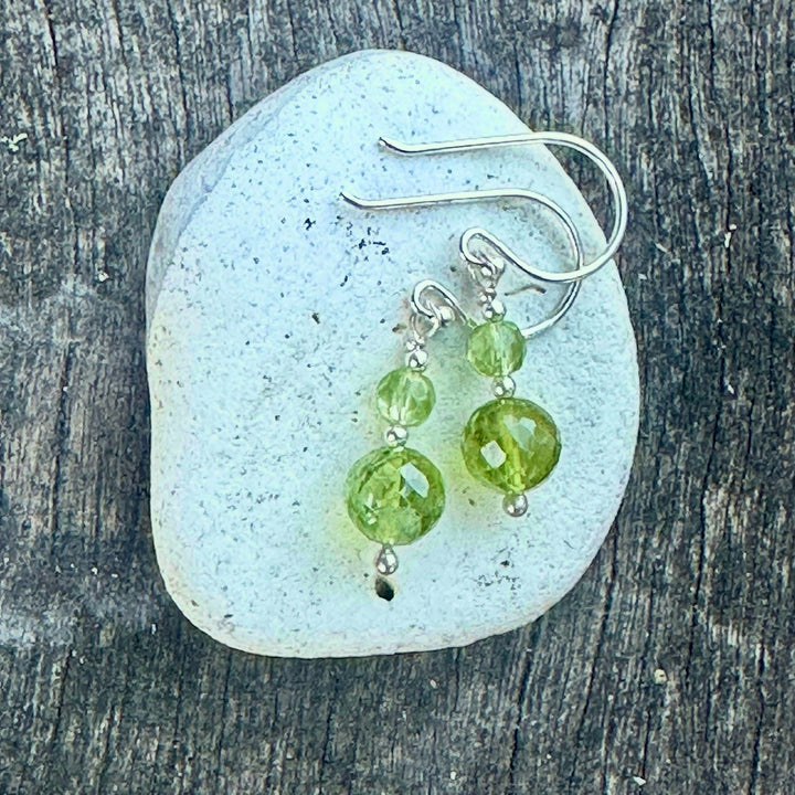 Peridot earrings