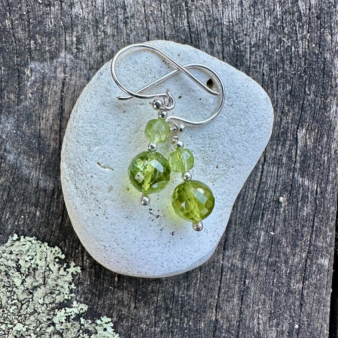 Peridot earrings