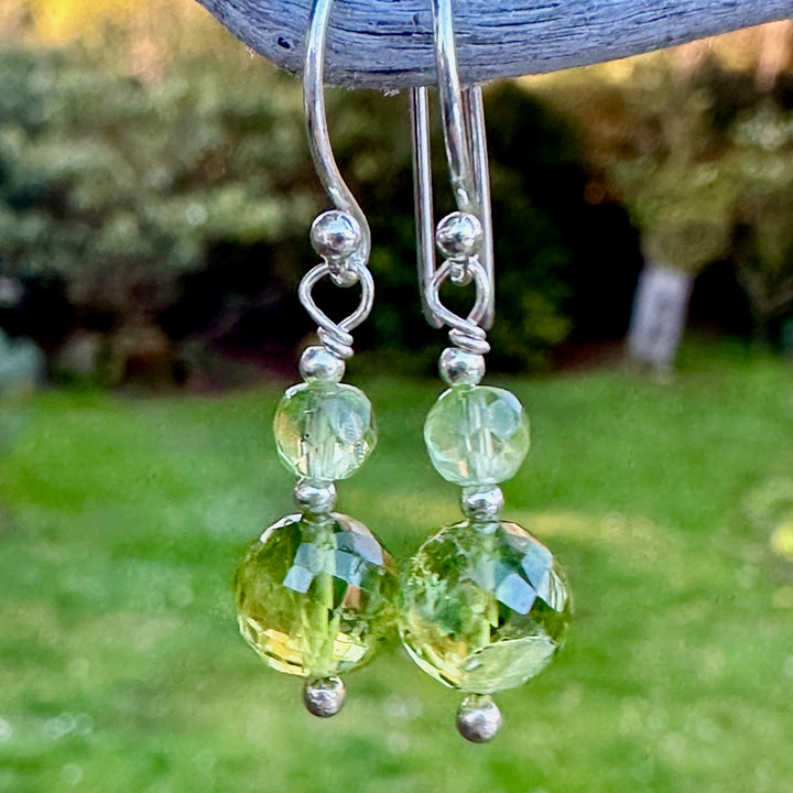 Peridot earrings
