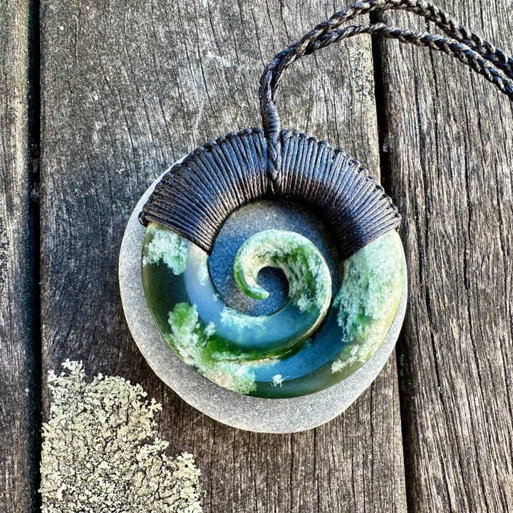 Large Marsden flower koru