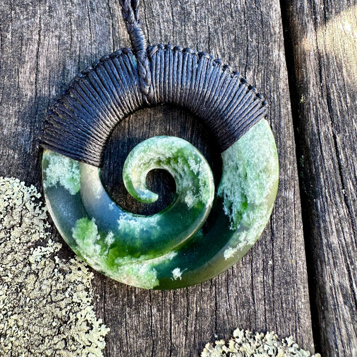 Large Marsden flower koru