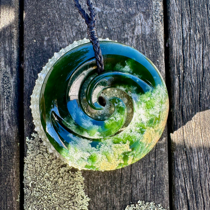 Large Marsden flower koru